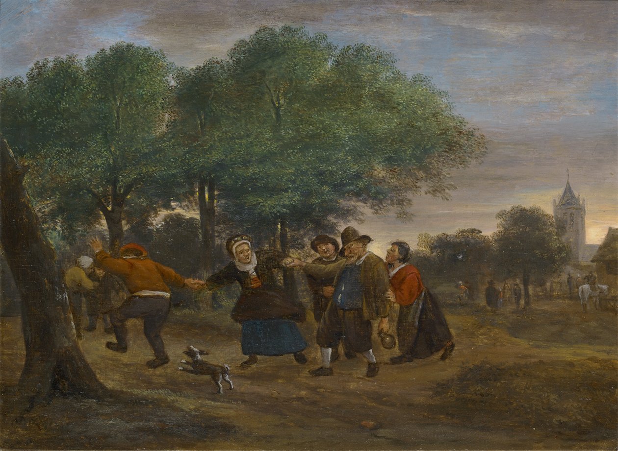 Full utenfor Voorschoten av Jan Havickszoon Steen