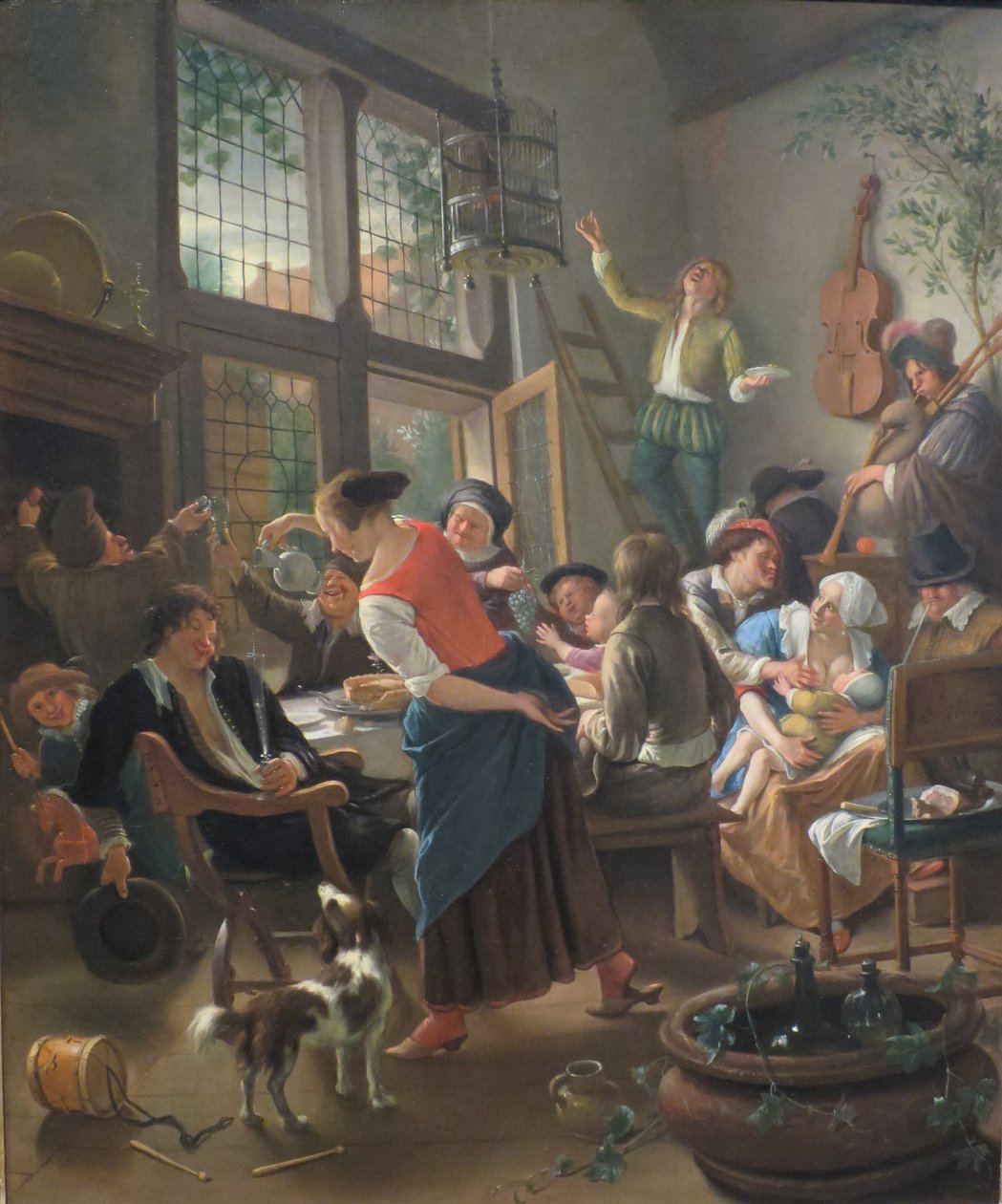 Festlig familiemåltid av Jan Havickszoon Steen