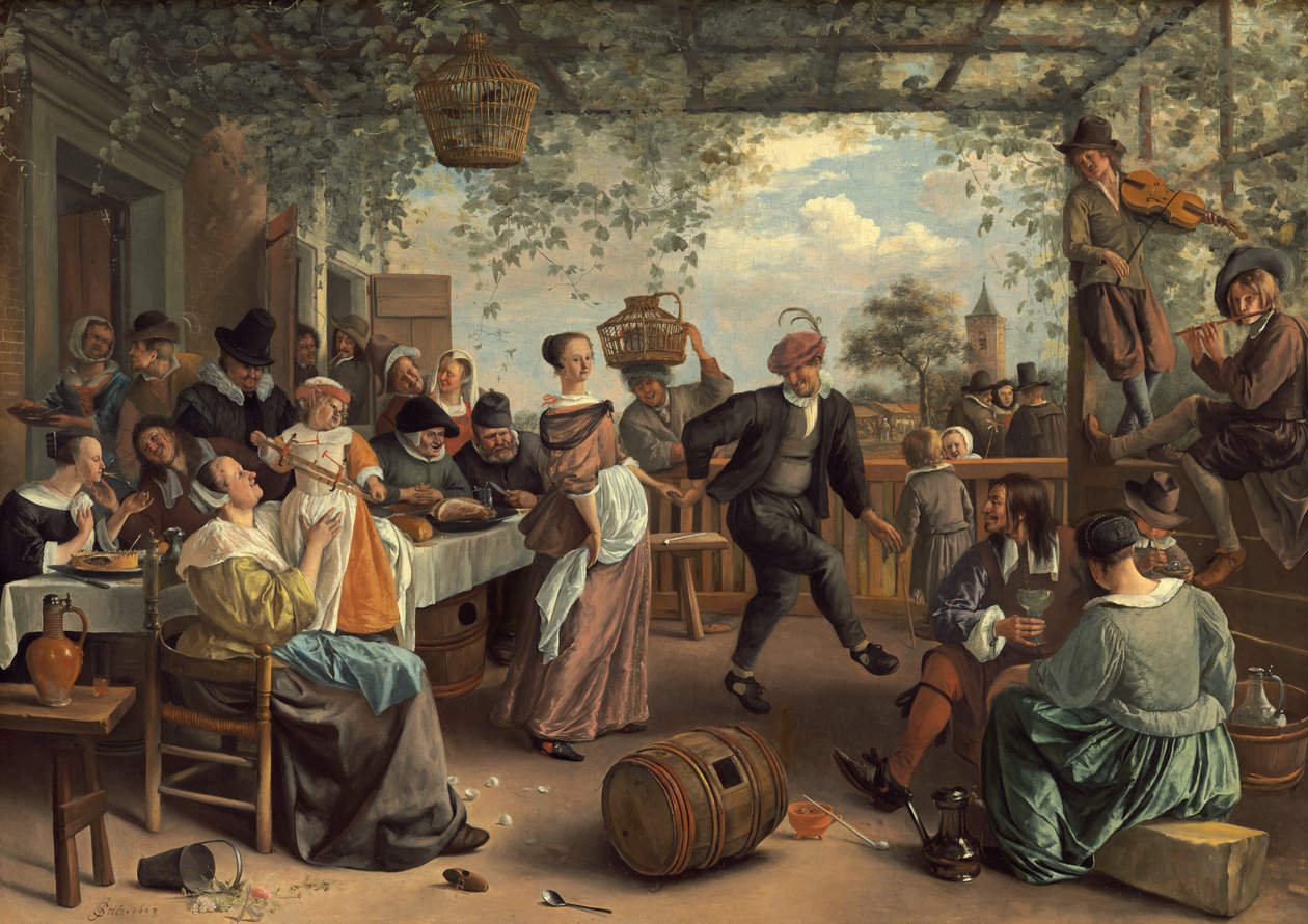 Danseparet av Jan Havickszoon Steen