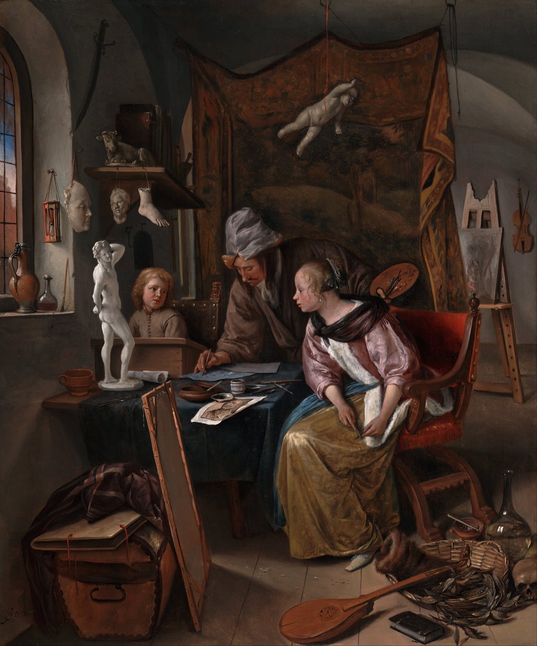 Tegningstimen av Jan Havickszoon Steen