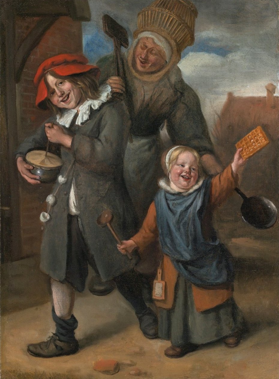 Rommelpot -spilleren av Jan Havickszoon Steen