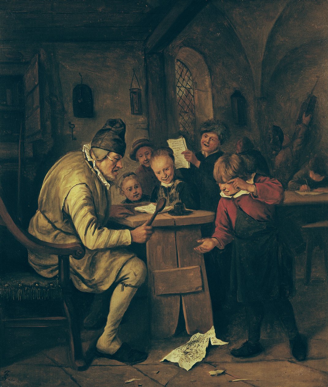 Skolemesteren, 1626-79 av Jan Havickszoon Steen