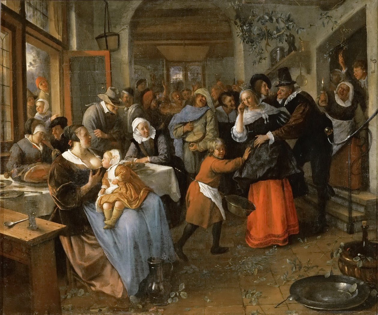 Den juksede brudgommen av Jan Havickszoon Steen