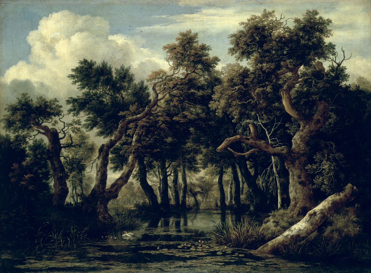 Landskap med eik, 1634 av Jan Josephsz van Goyen