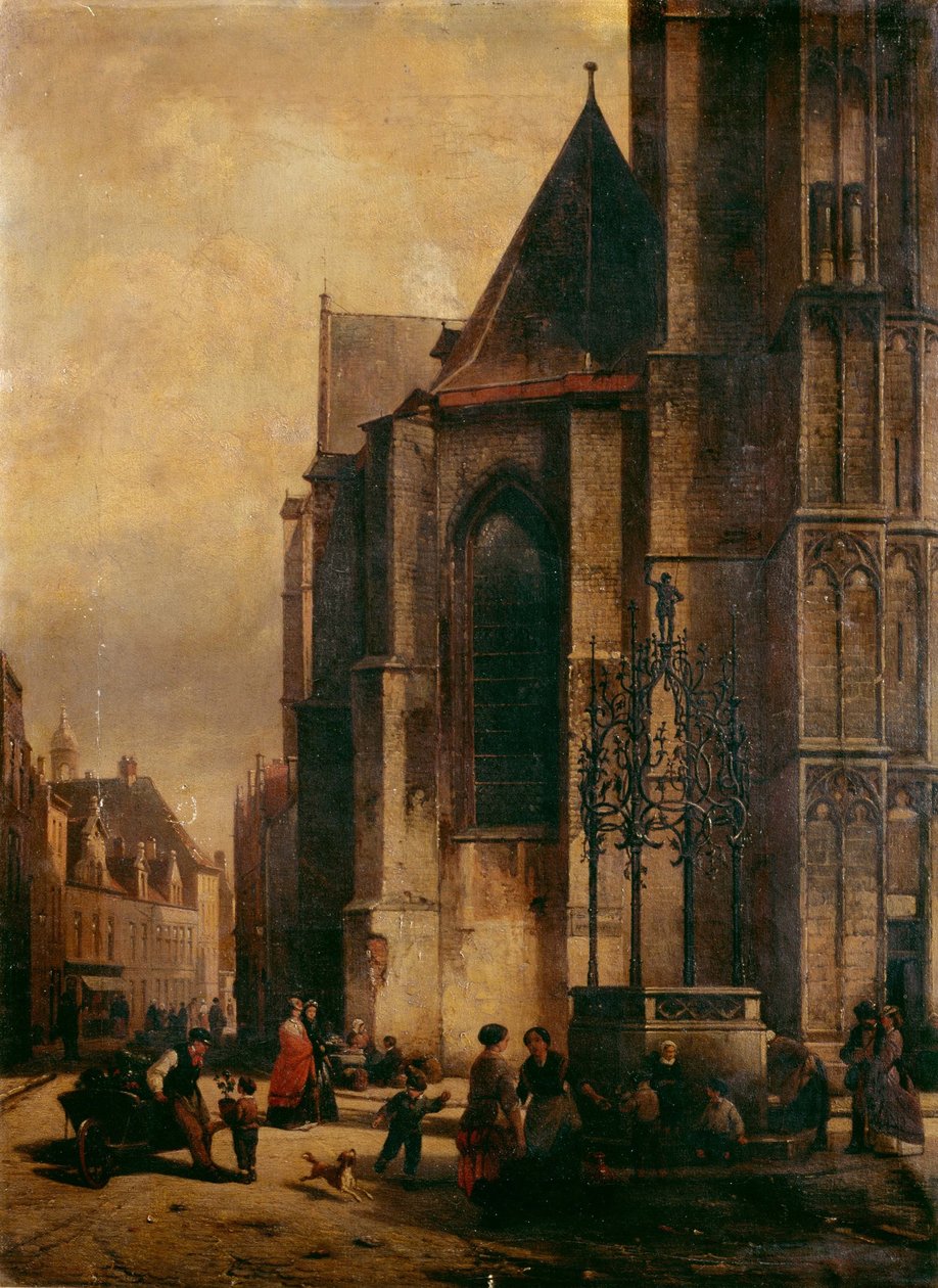 Metsys -brønnen i Antwerpen av Jan Michiel Ruyten