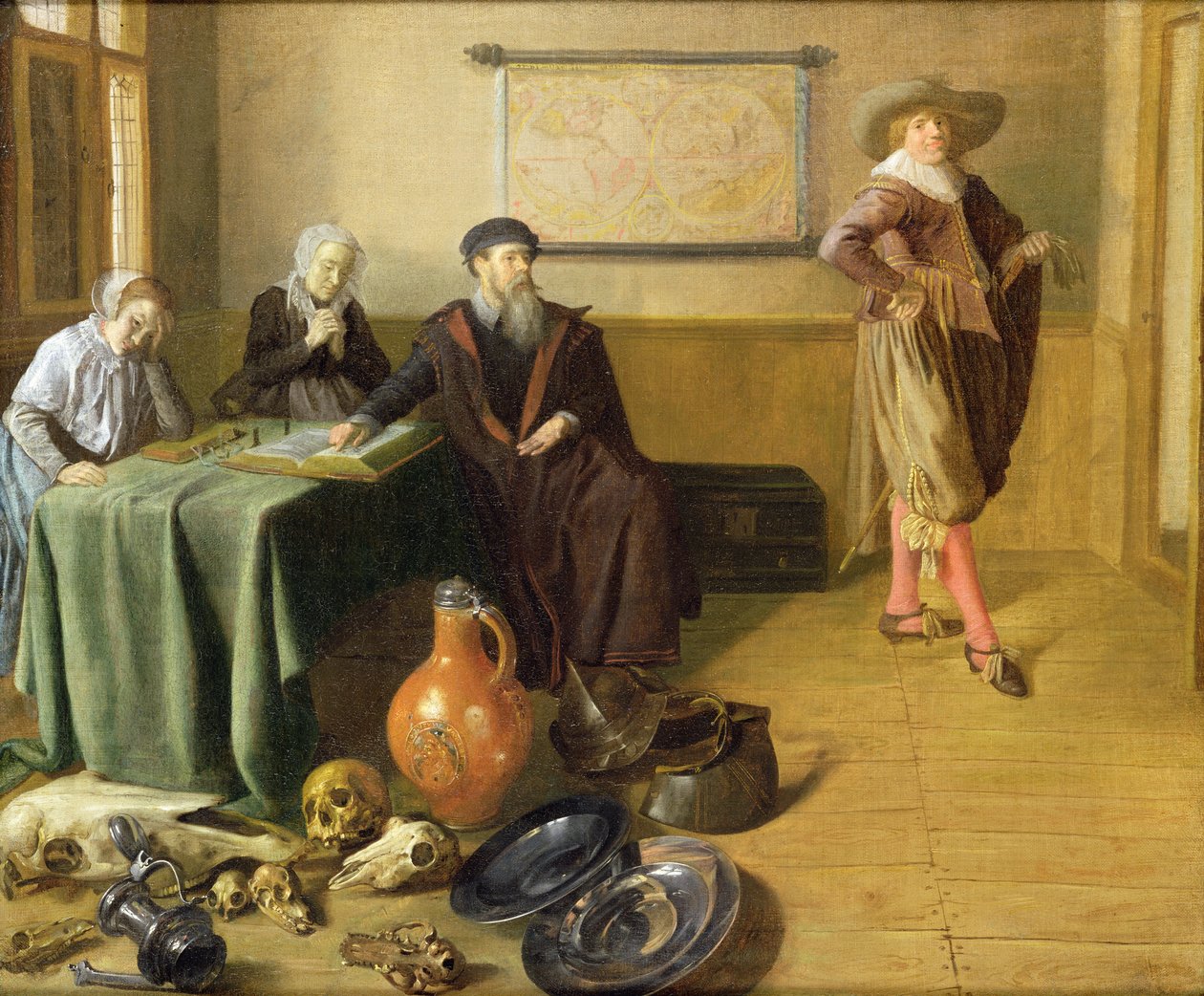 Den fortapte sønns bortgang, ca. 1630 av Jan Miense Molenaer