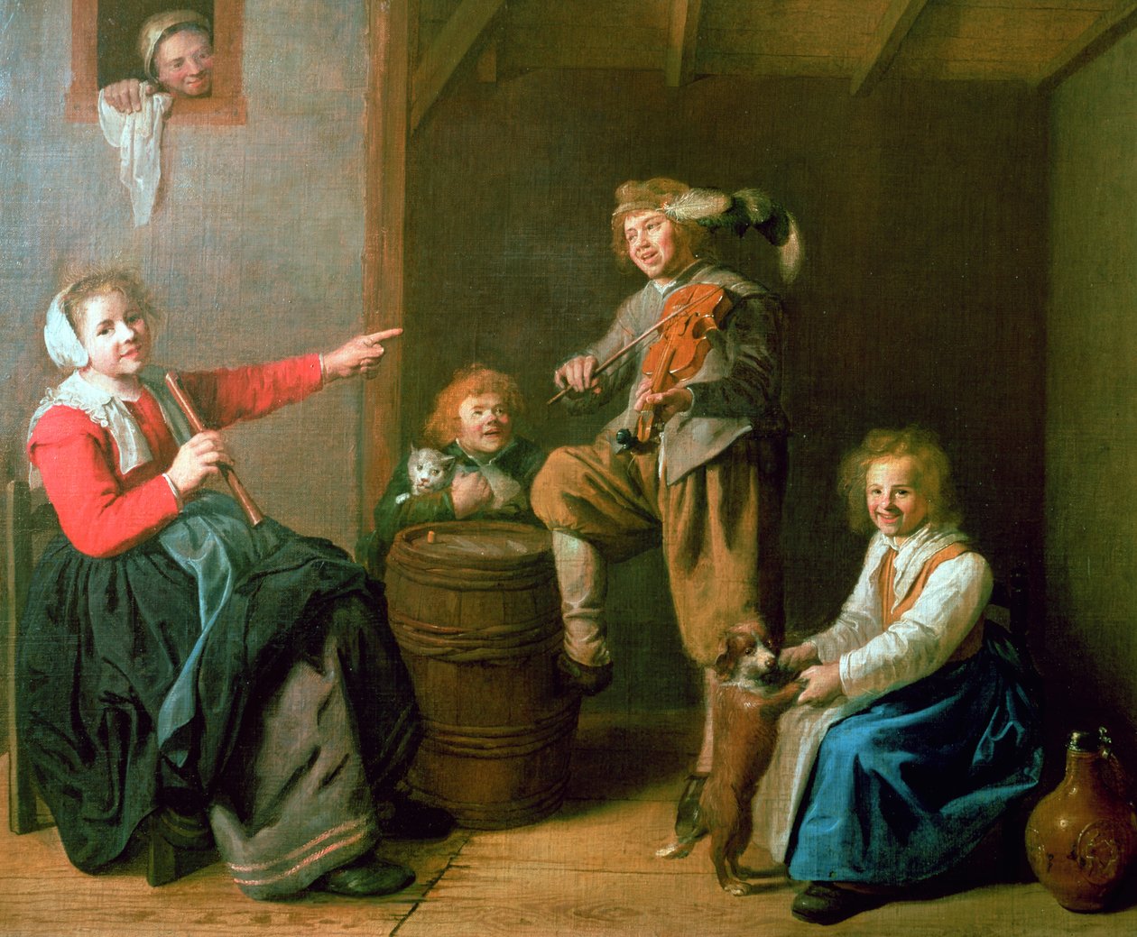 The Musical Party, 1600-tallet av Jan Miense Molenaer