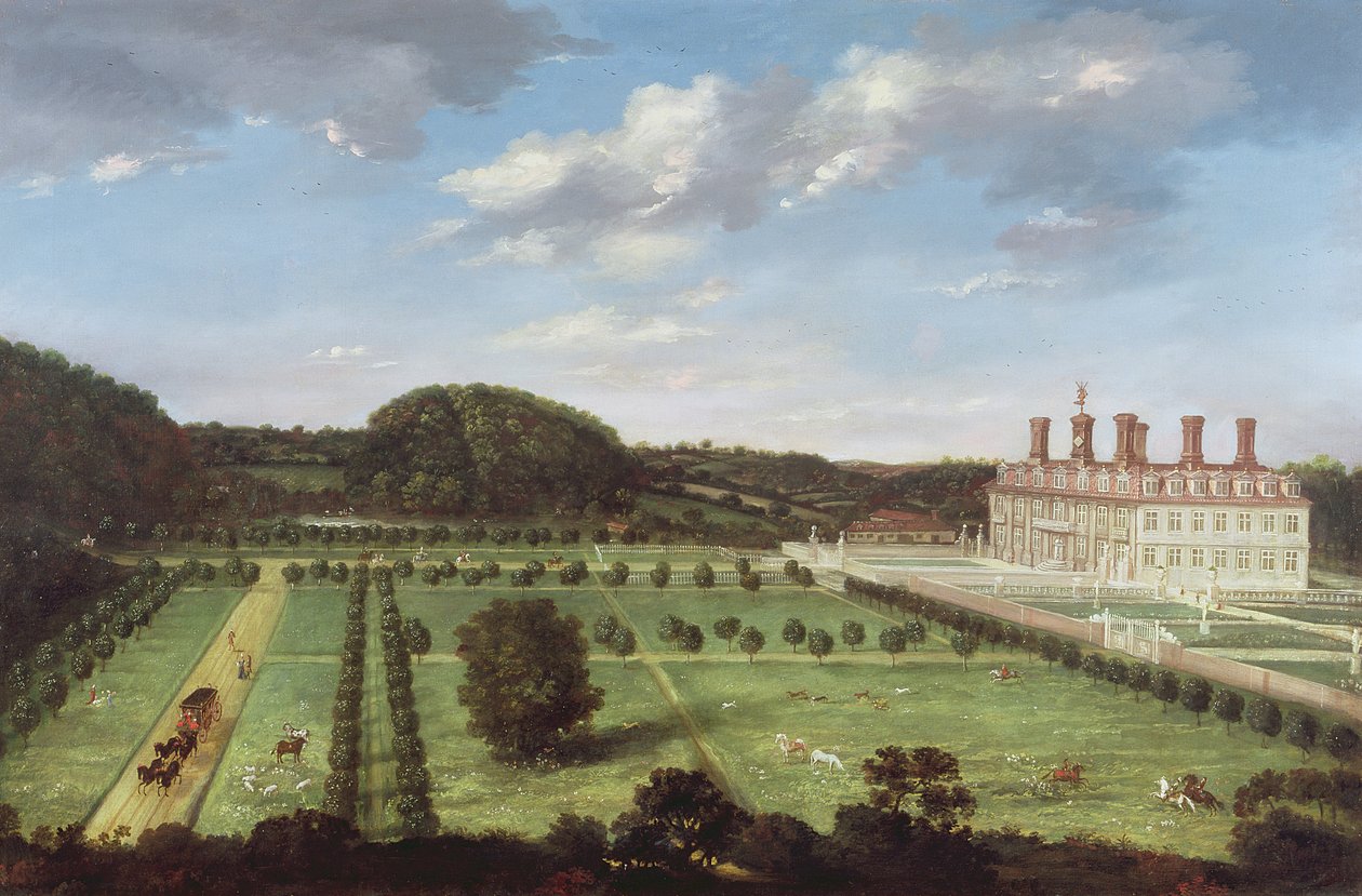 En utsikt over Bayhall, Pembury, Kent, ca. 1675 av Jan Siberechts