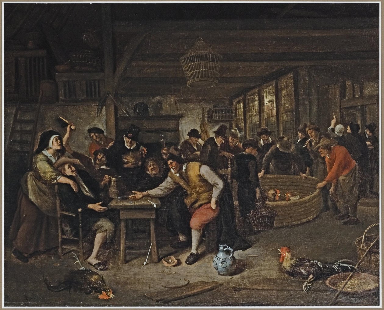 Hanekampen av Jan Havickszoon Steen