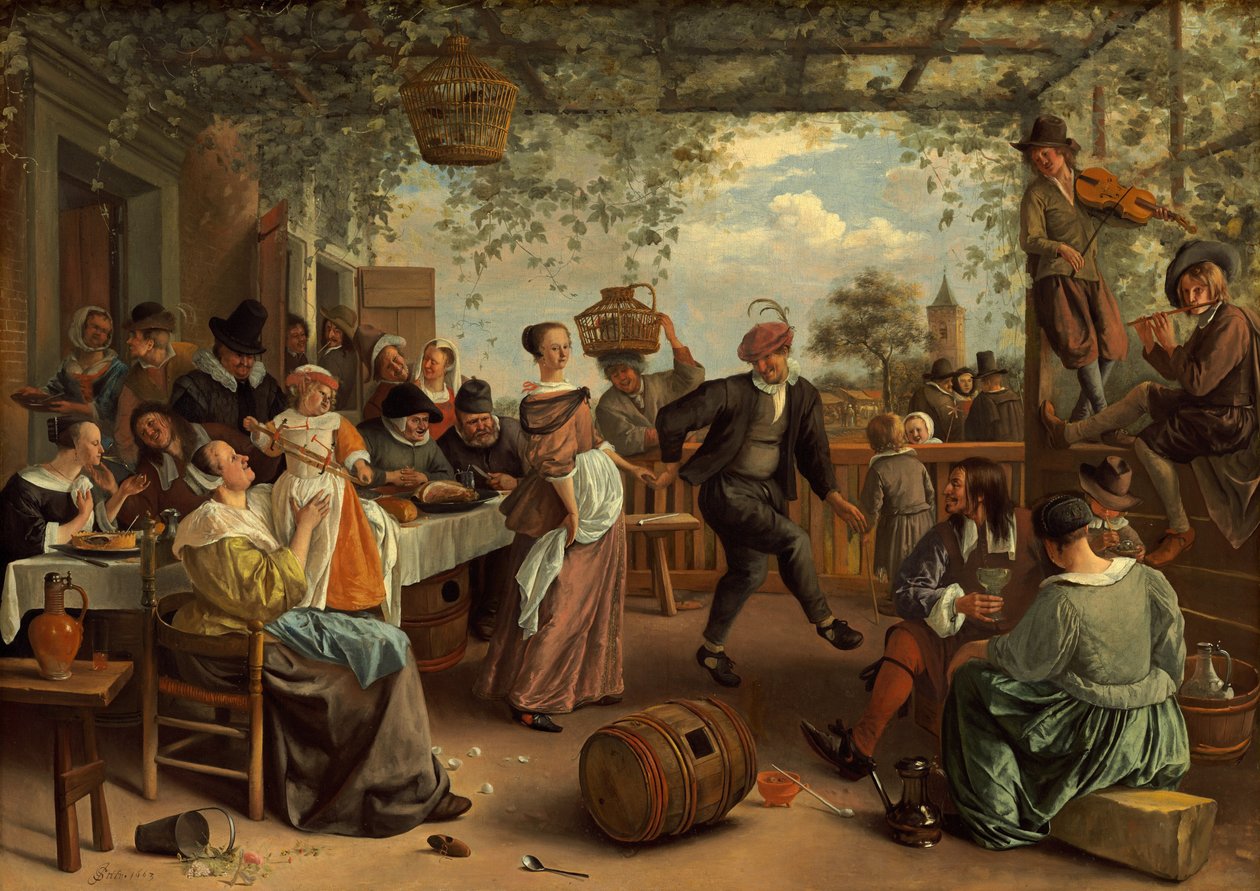 Danseparet av Jan Havickszoon Steen