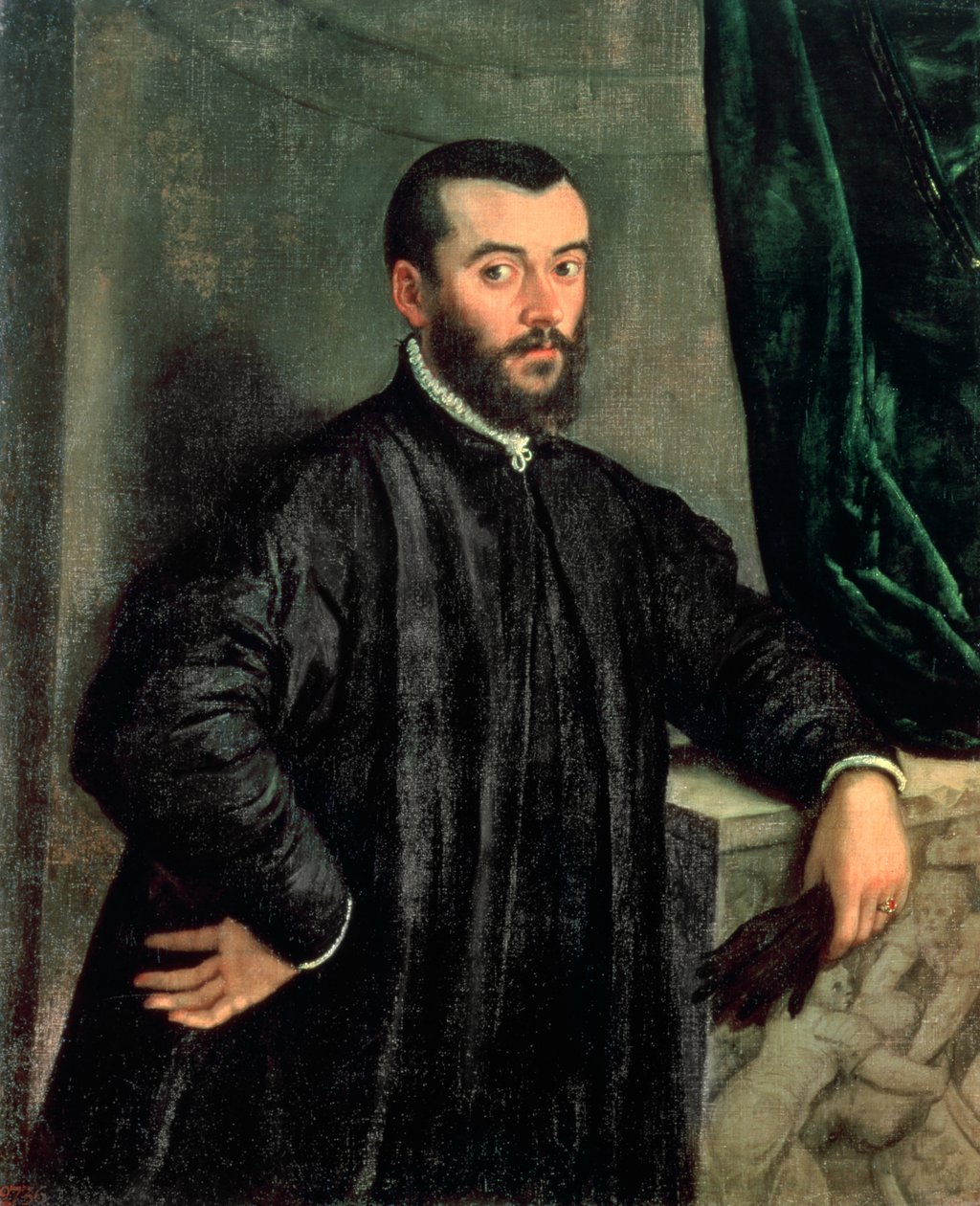 Portrett av Andrea Vesalius (1514-64) av Jan Stephen van Calcar