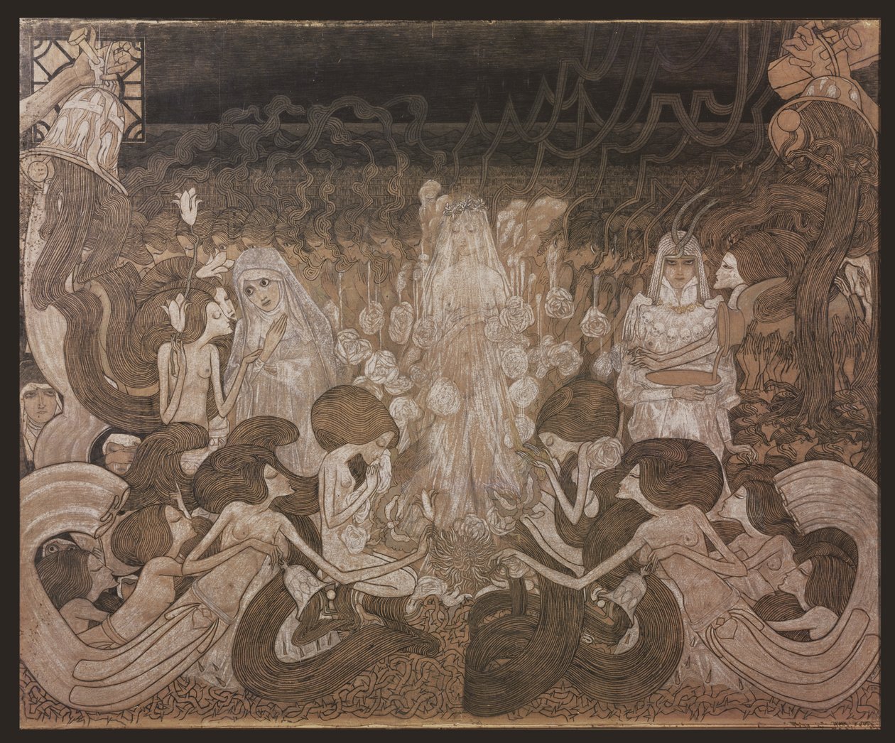 De tre forlovede av Jan Toorop