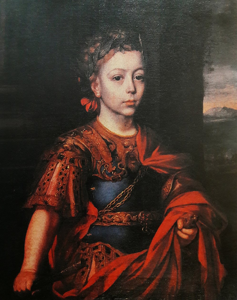 Portrett av Jakub Ludwik Sobieski i et romersk antrekk av Jan Tricius