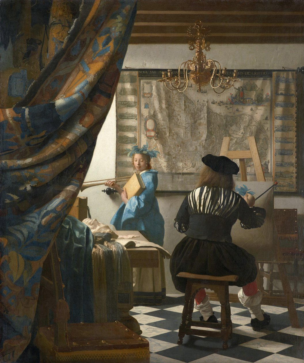 Kunsten å male av Jan Vermeer van Delft