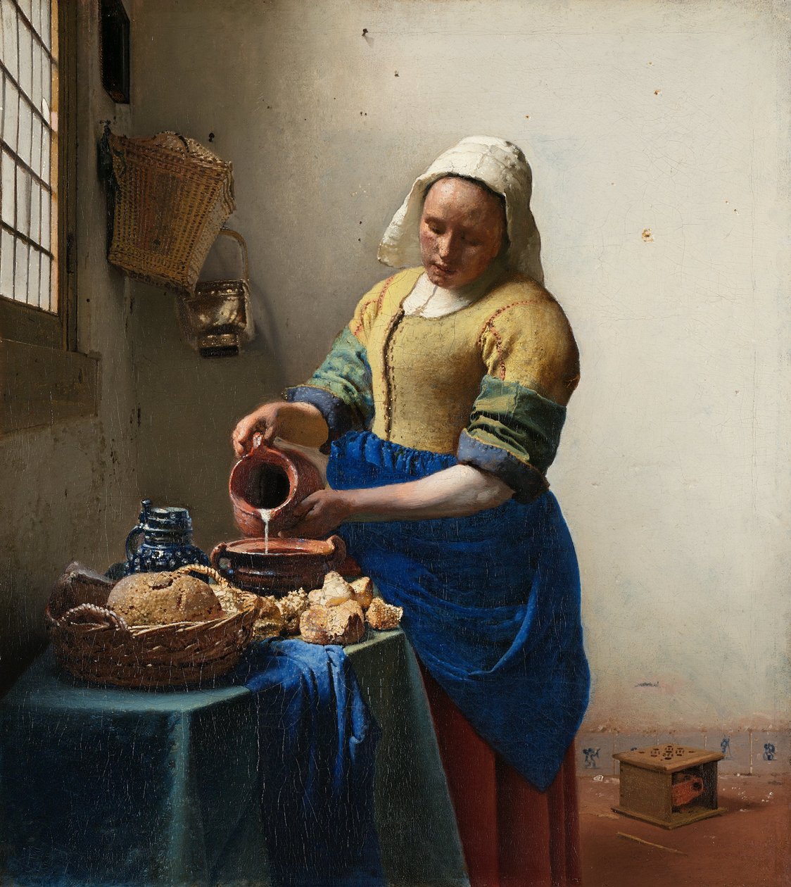 Melkepiken av Jan Vermeer van Delft