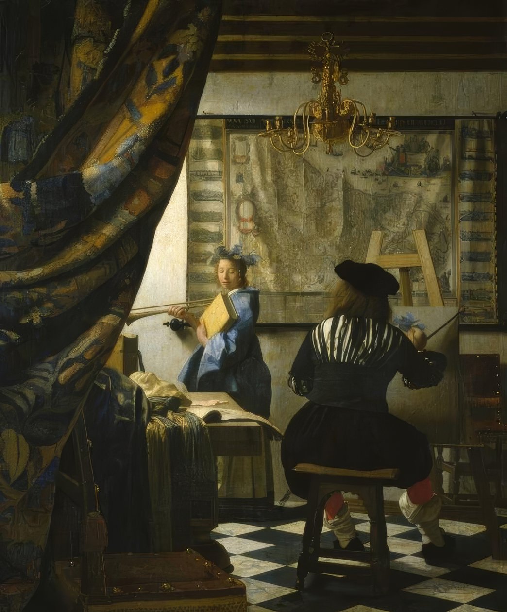 Kunsten å male av Jan Vermeer van Delft