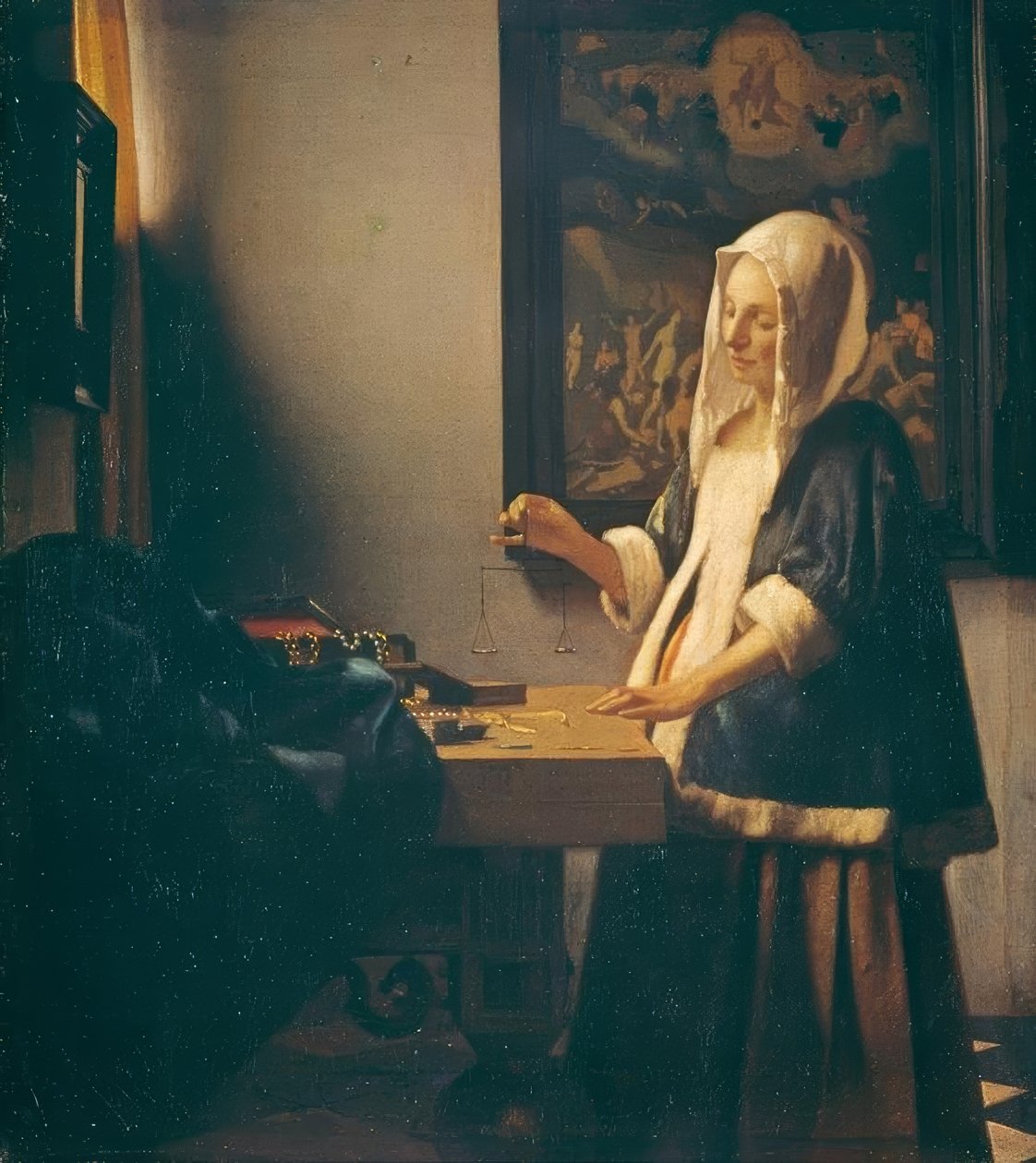 Perleveieren av Jan Vermeer van Delft