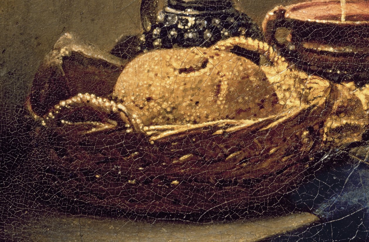 The Milkmaid, ca. 1658-60 olje på lerret detalj av 209864 av Jan Vermeer van Delft