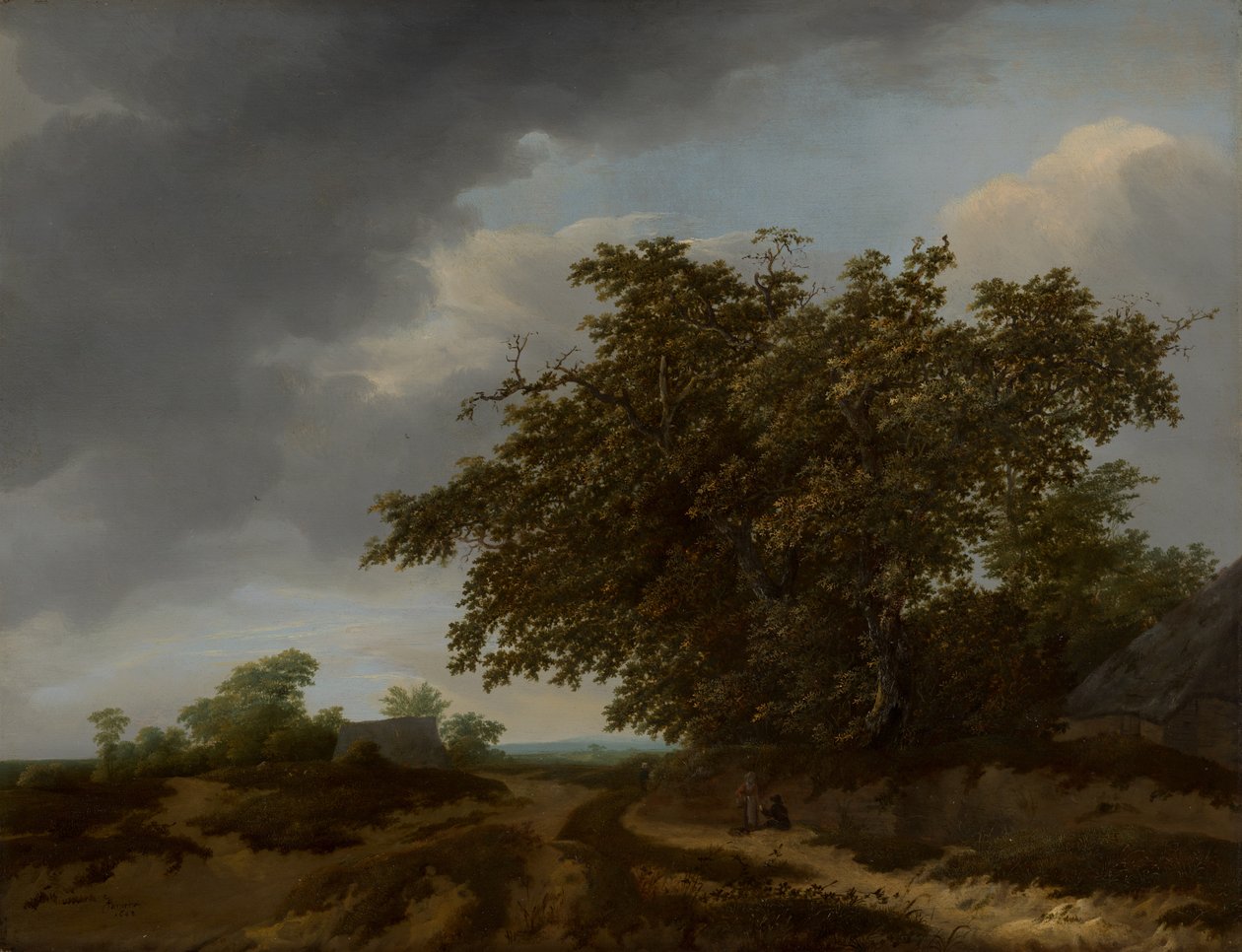 Landskap i sanddynekanten av Jan Vermeer van Haarlem