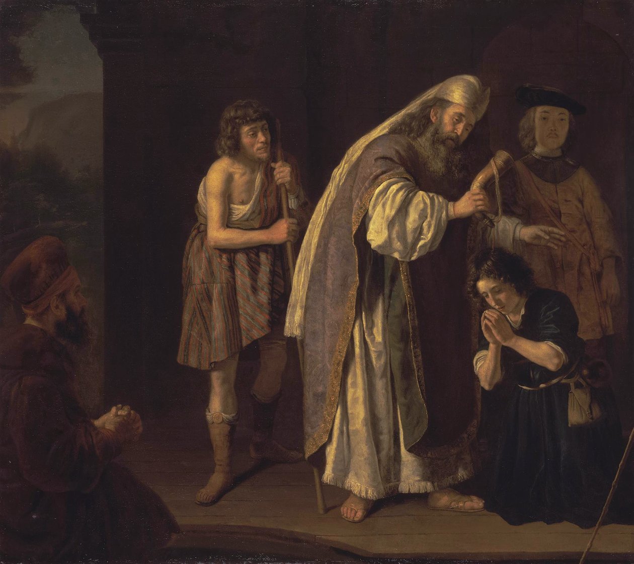 Davids salvelse, ca. 1645 av Jan Victors
