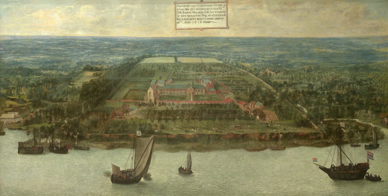 Saint Bernard Abbey i Hemiksem av Jan Wildens