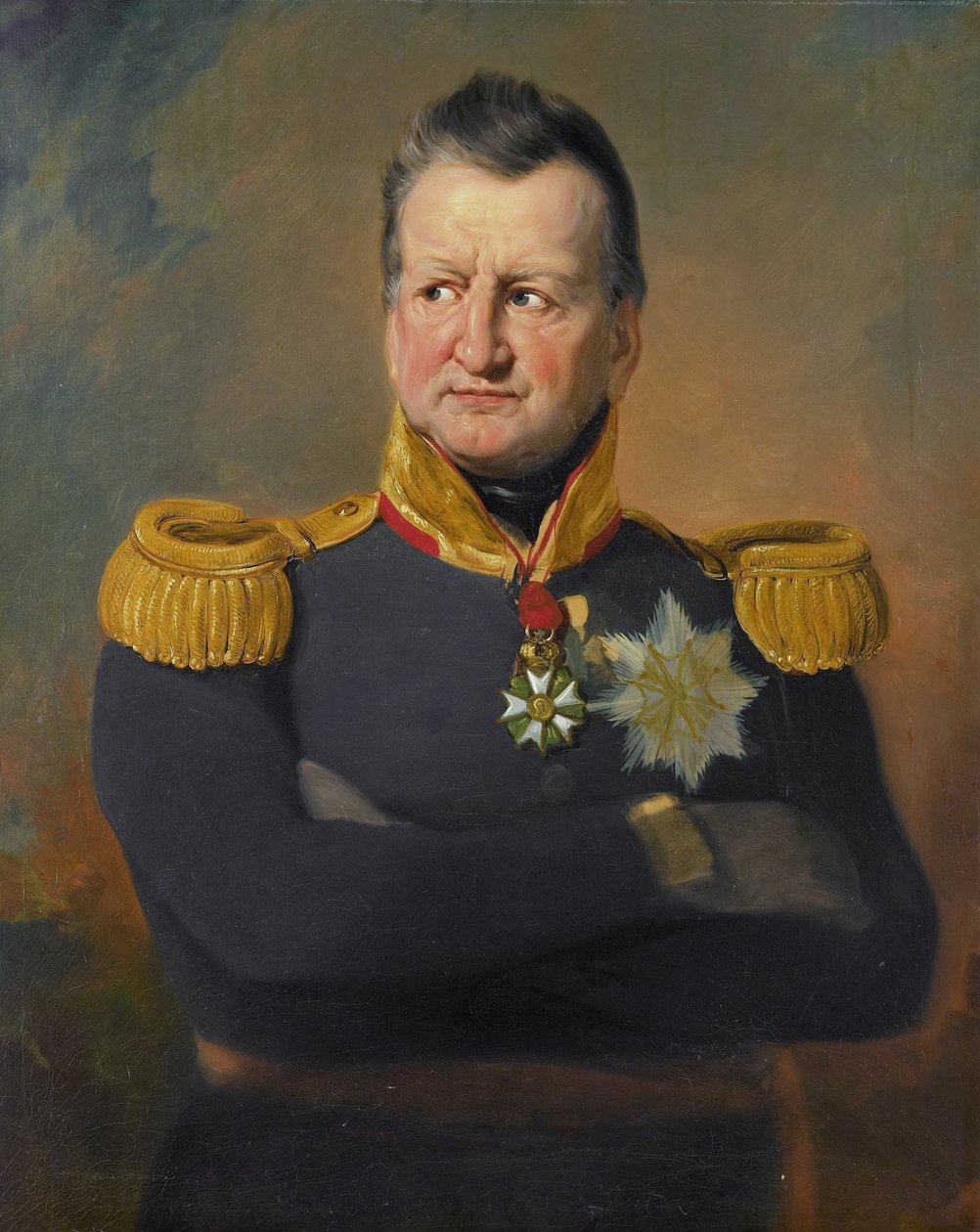 Portrett av general David Hendrik Chassé av Jan Willem Pieneman av Jan Willem Pieneman