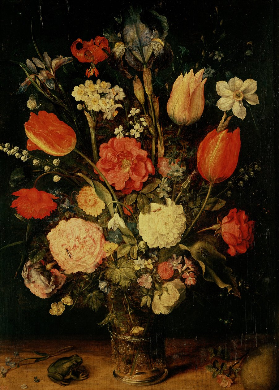 Stilleben av blomster av Jan the Elder Brueghel