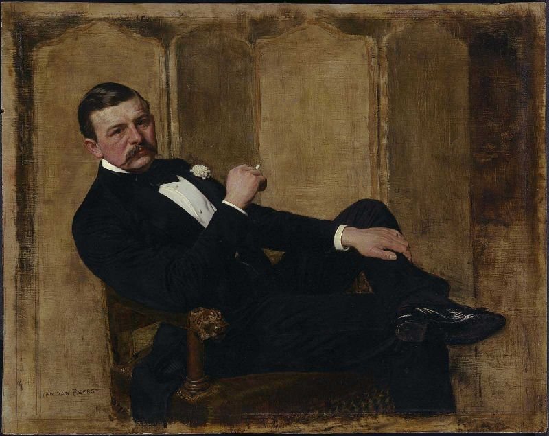 Portrett av en mann av Jan van Beers