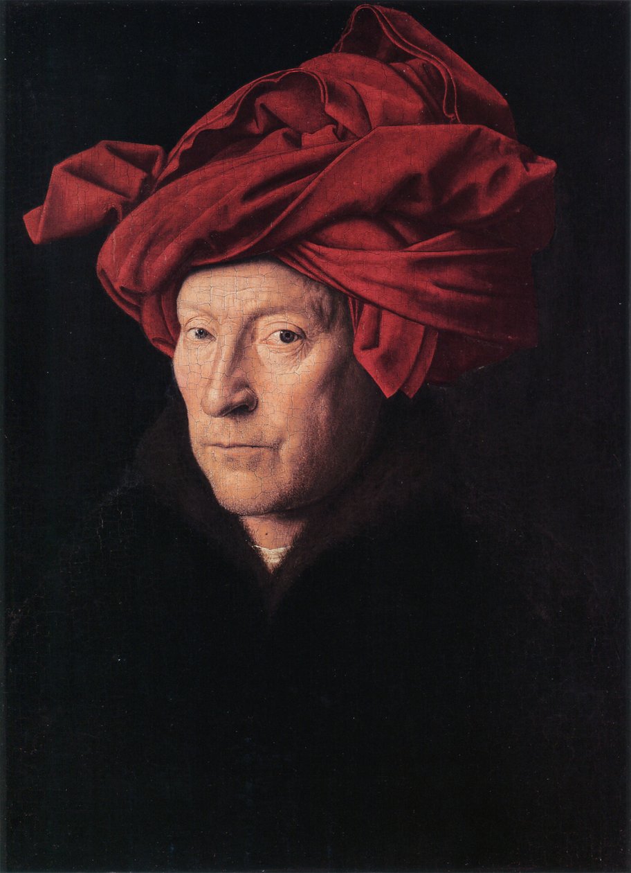 Portrett av en mann av Jan van Eyck