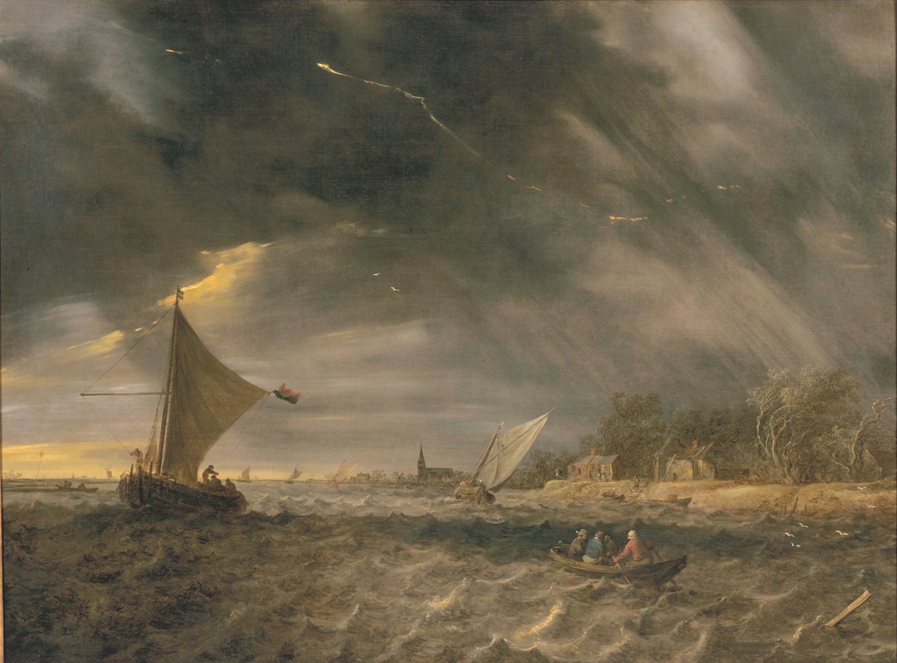 Tordenværet av Jan Josephsz van Goyen