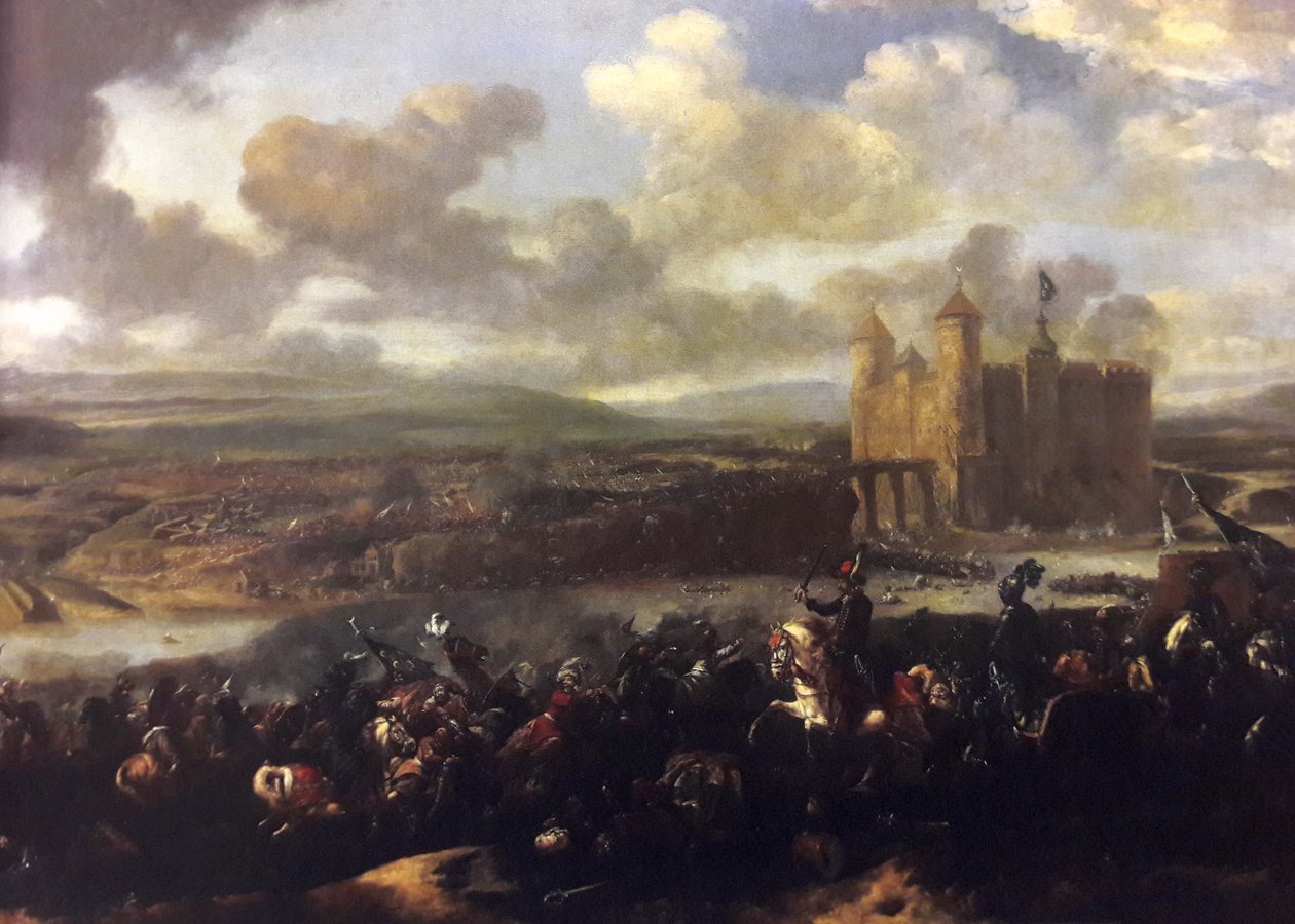 Slaget ved Khotyn i 1673 av Jan van Huchtenburgh