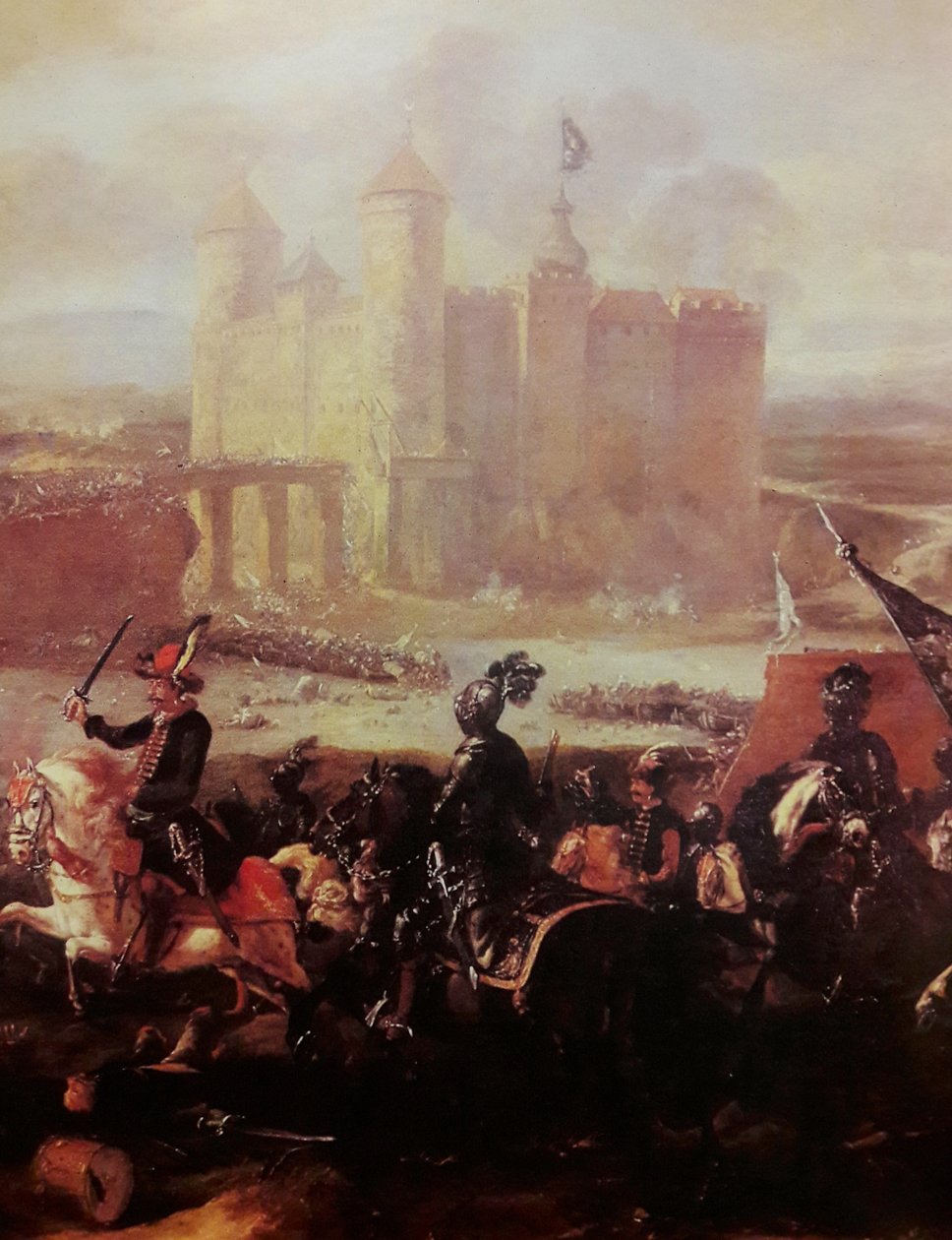 Slaget ved Khotyn i 1673 av Jan van Huchtenburgh