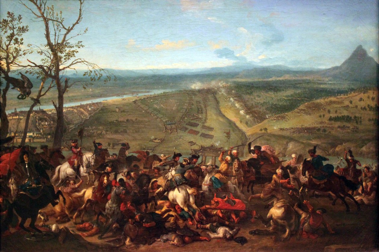 Prins Eugen av Savoy fanger Beograd 16. august 1717 av Jan van Huchtenburgh