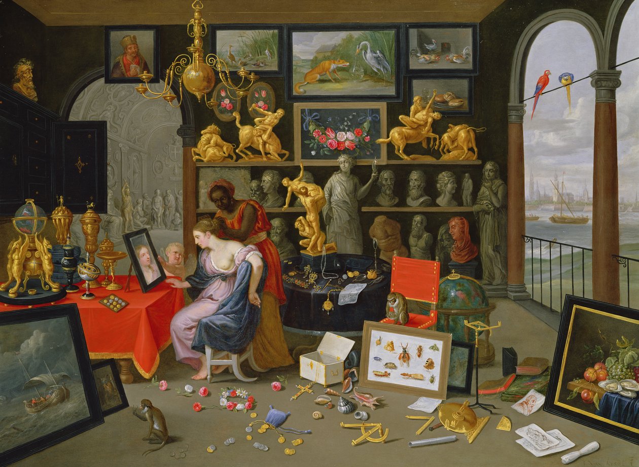 Venus på toalettet hennes av Jan van Kessel the Elder