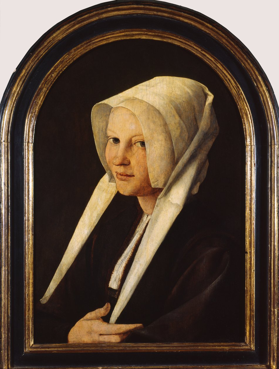 Portrett av Agatha van Schoonhoven, 1529 av Jan van Scorel