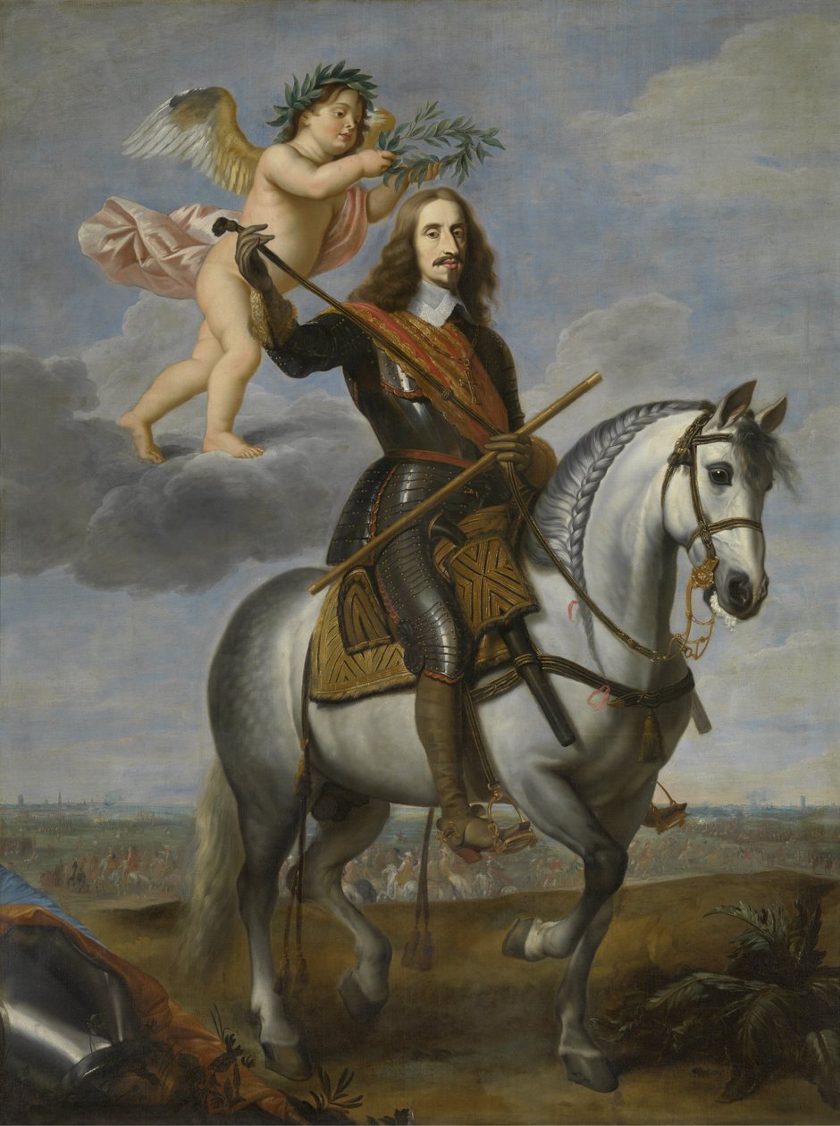 Rytterportrett av erkehertug Leopold Wilhelm (1614-1662) av Jan van den Hoecke