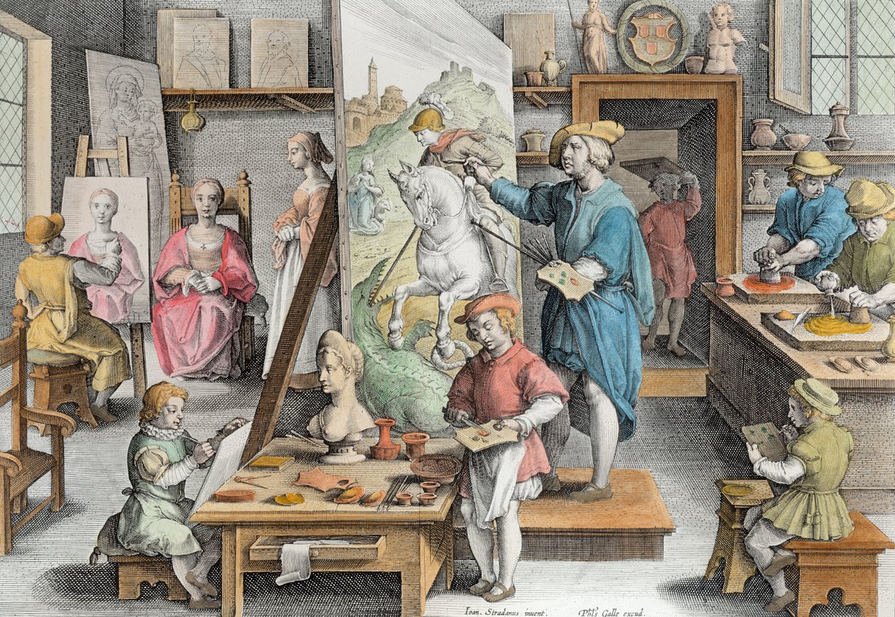 The Invention of Oil Paint, plate 15 fra 