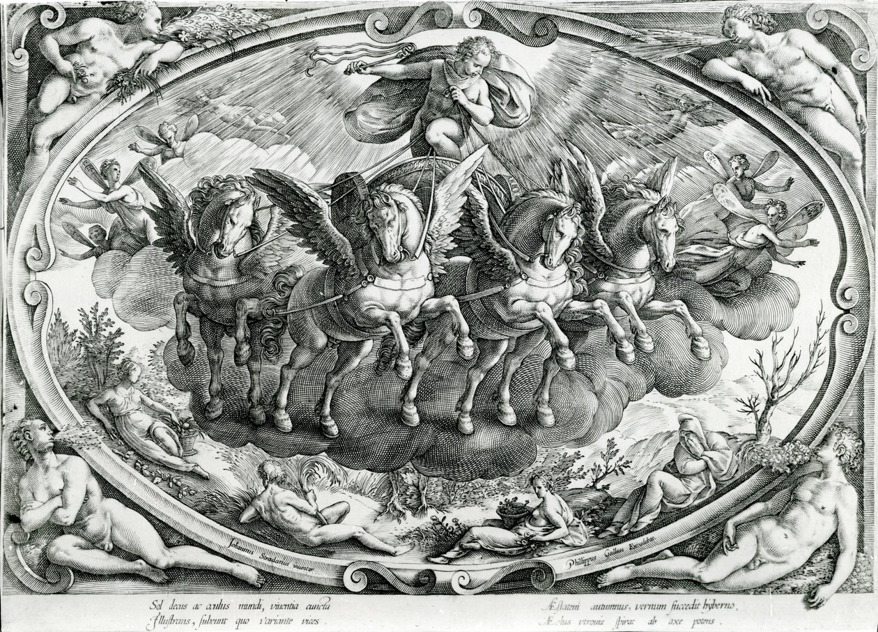 Solen, 1500-tallet av Jan van der Straet