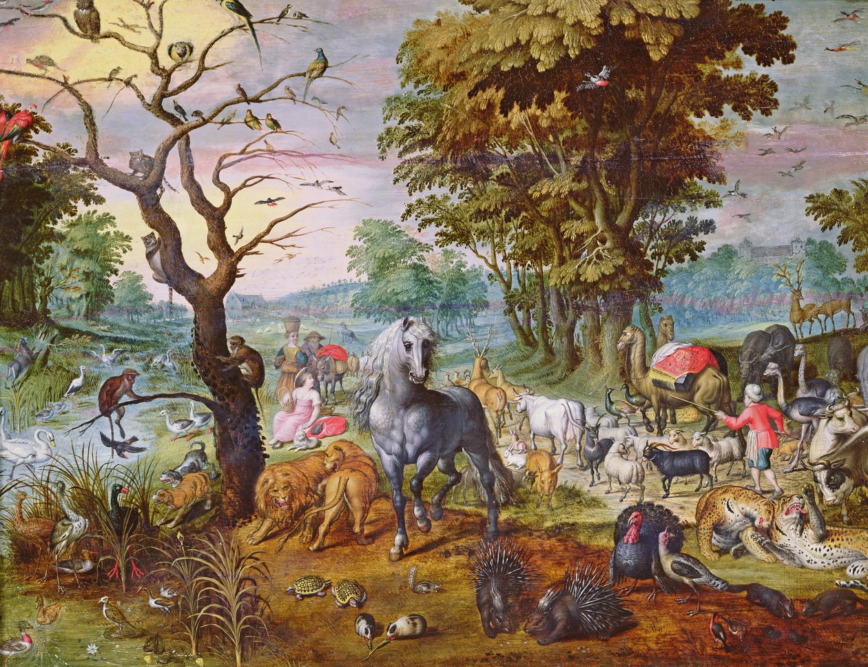 Inngangen til arken av Jan van Kessel the Elder