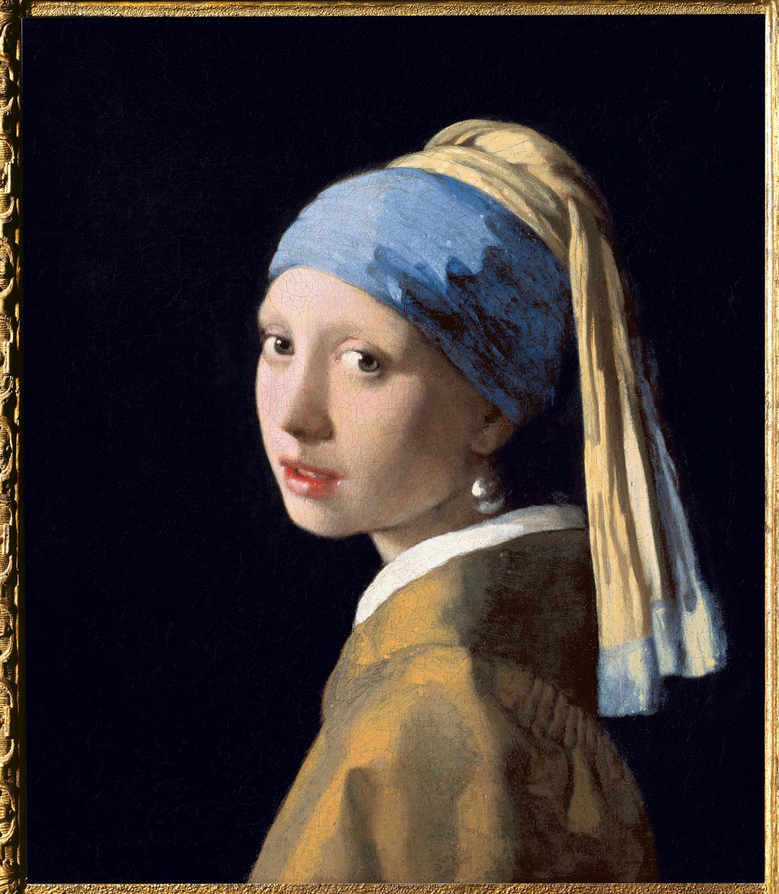 Girl with a Pearl Earring, ca. 1665 (olje på lerret) av Jan (1632 75) Vermeer