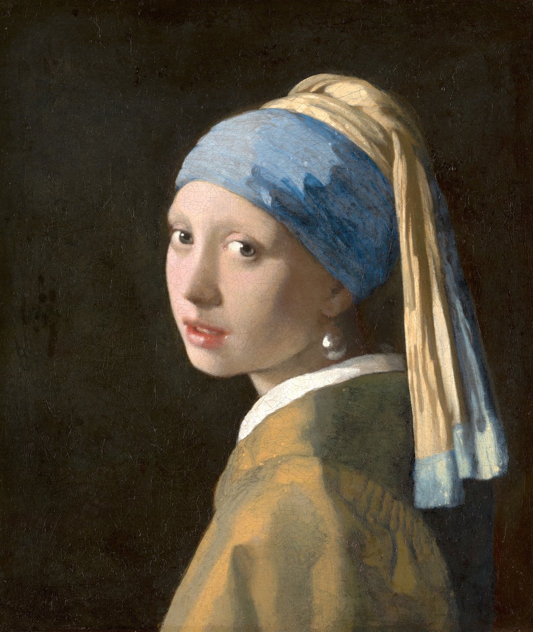 Girl with a Pearl Earring, ca. 1665-6 (olje på lerret) av Johannes Vermeer