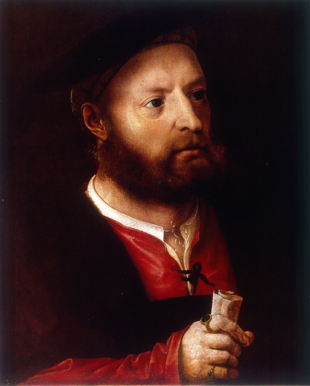 Portrett av en mann (maleri) av Jan (c.1472 c.1533) Gossaert