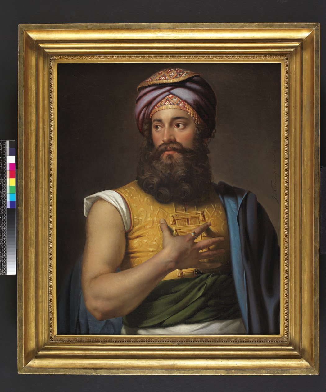 Den store Belzoni, 1824 av Jan Adam Janszoon Kruseman