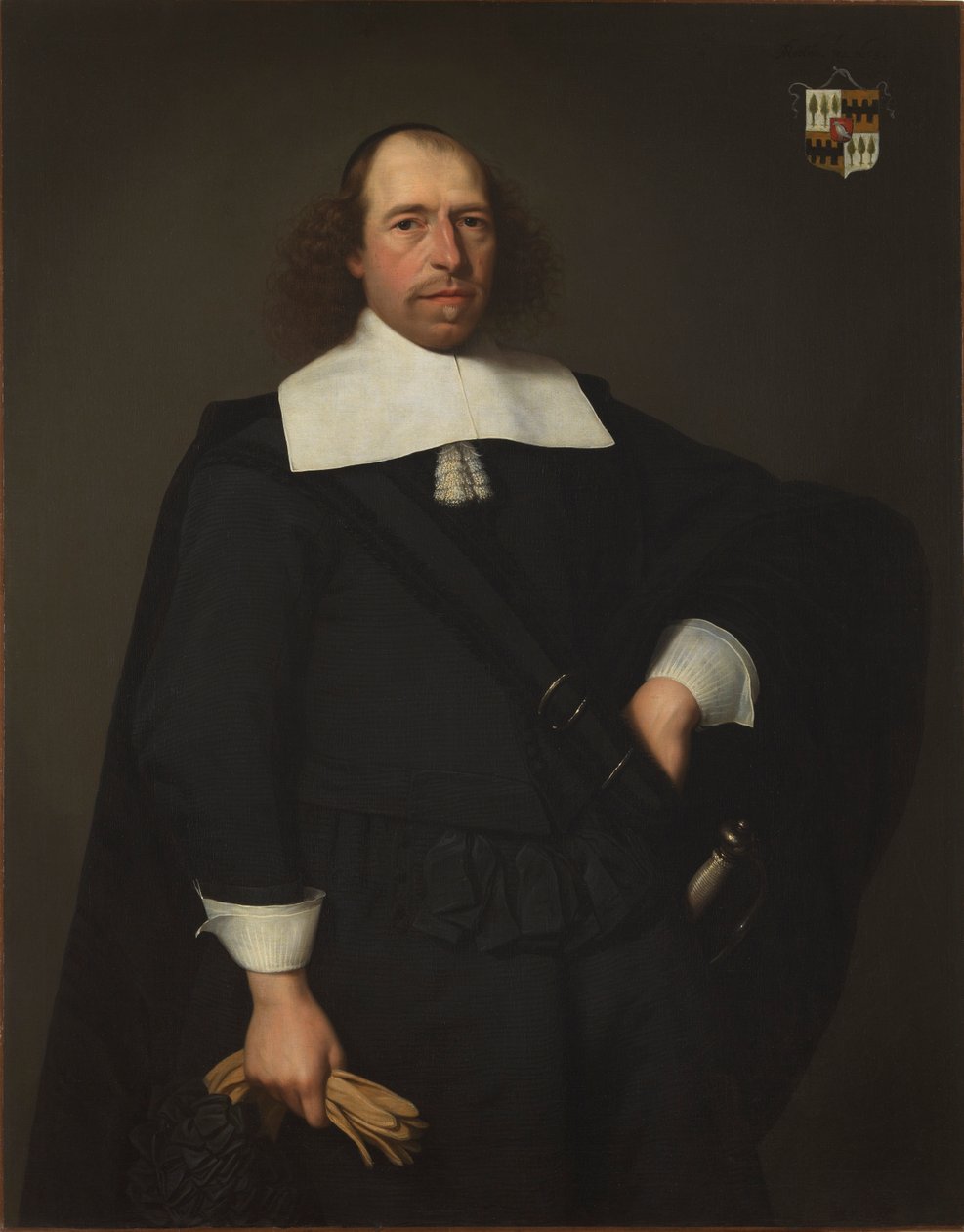 Portrett av Adriaen van Bredehoff, 1659. av Jan Albertsz. Rotius