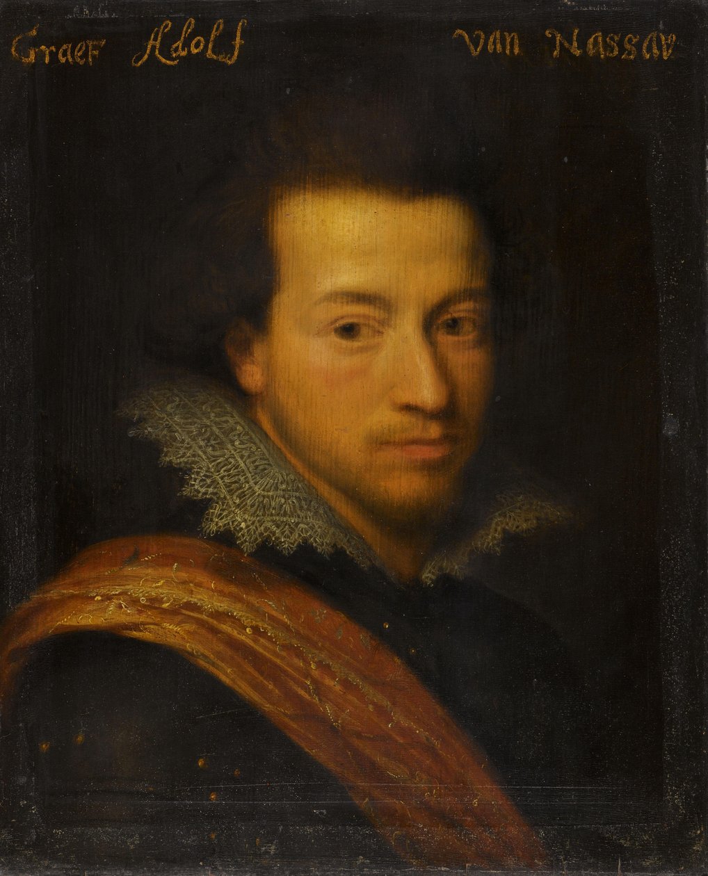 Portrett av Adolf, greve av Nassau-Siegen av Jan Antonisz van Ravesteyn (workshop of)