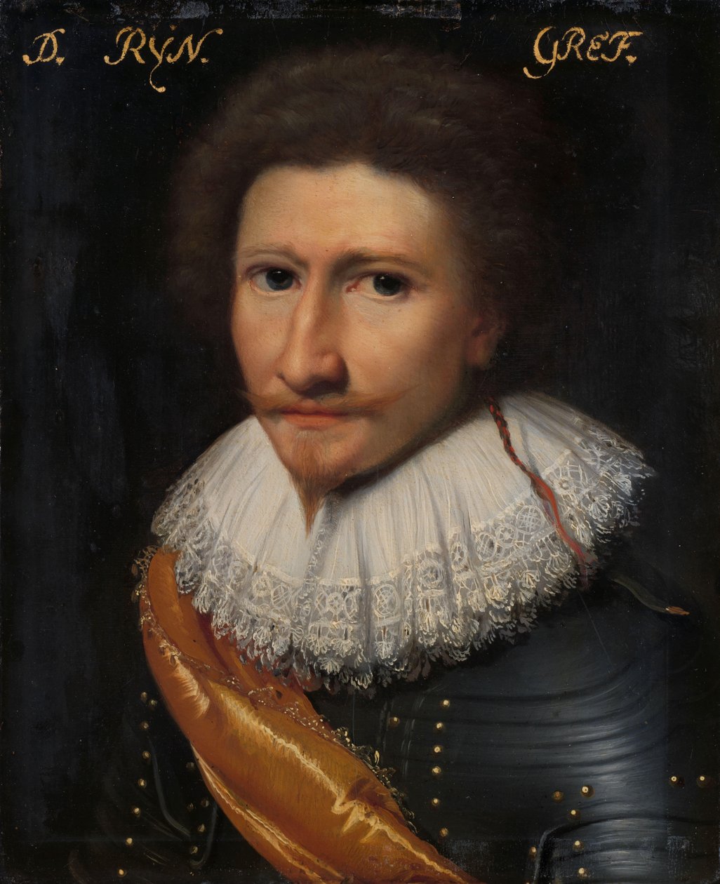 Portrett av Johann Conrad von Salm, Waldgrave og Rhinegrave van Dhaun av Jan Antonisz van Ravesteyn (workshop of)