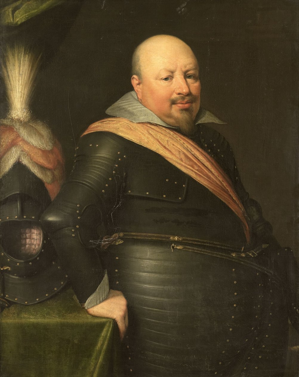 Portrett av Nicolaas Schmelzing (1561-1629) av Jan Antonisz van Ravesteyn (workshop of)