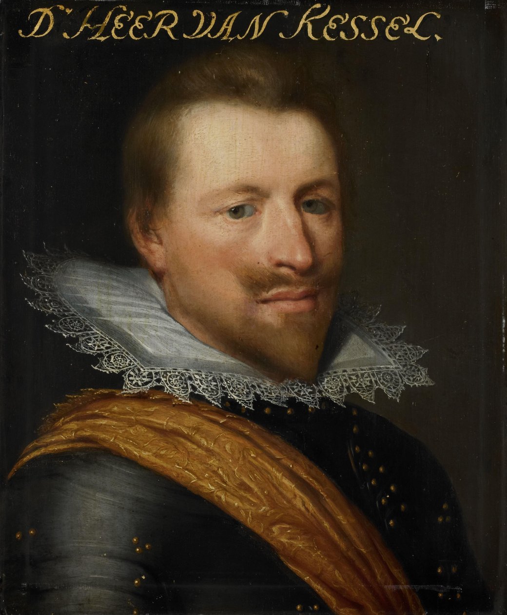 Portrett av Willem Adriaen, grev van Hornes, Lord of Kessel og Westwezel, general for artilleri av Jan Antonisz van Ravesteyn (workshop of)