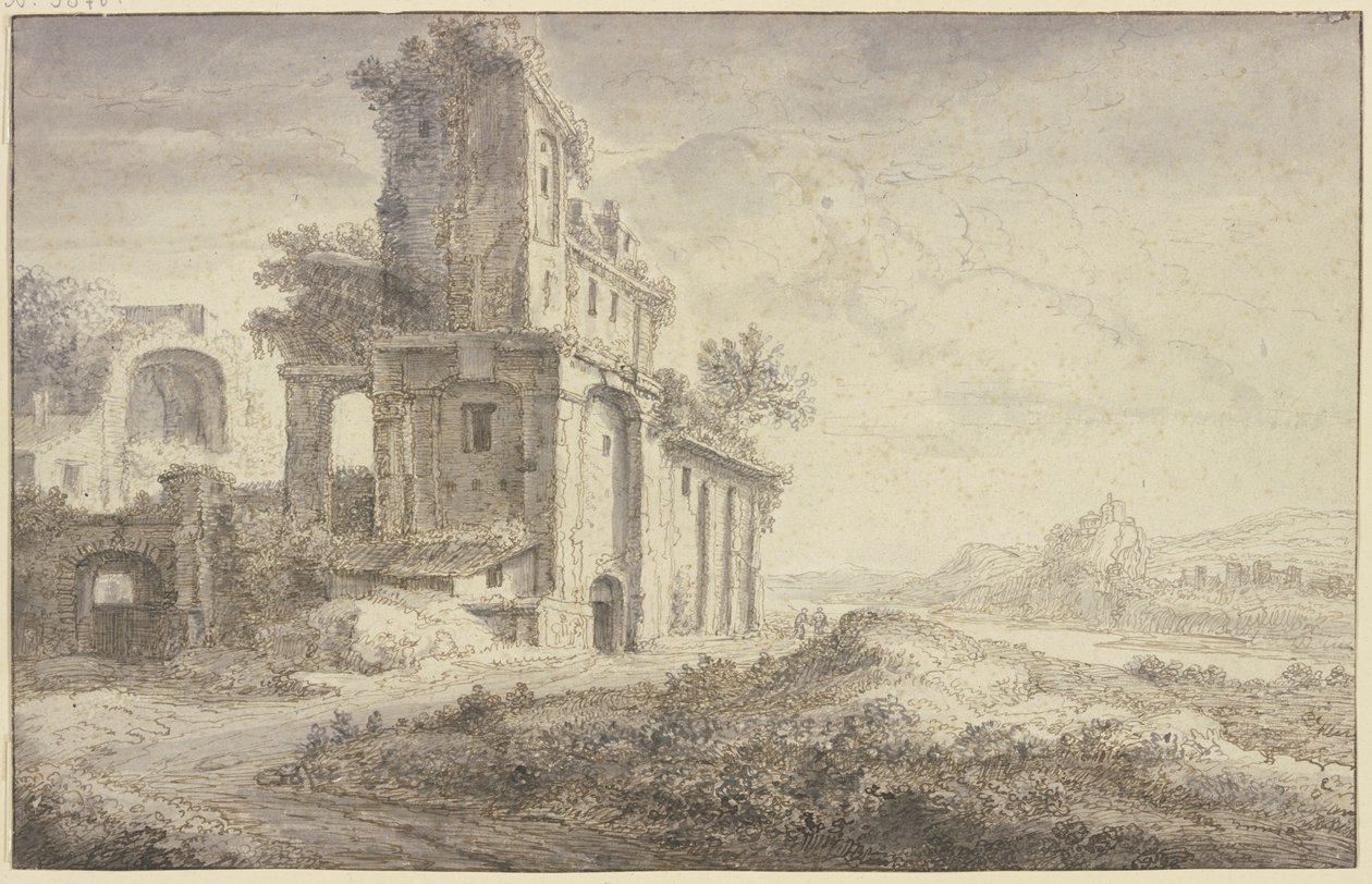 Romerske ruiner av Jan Asselijn
