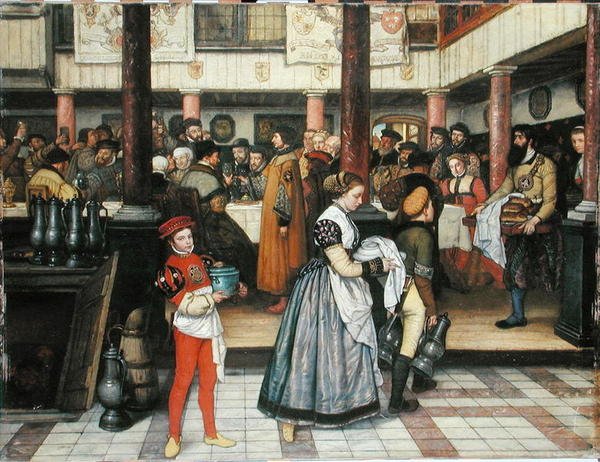 St. Johns Festival, 1859 (se også 234240) av Jan August Hendrik Leys